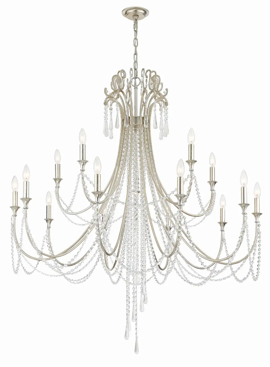 CRYSTORAMA, ARCADIA CHANDELIER, CHANDELIER LIGHT