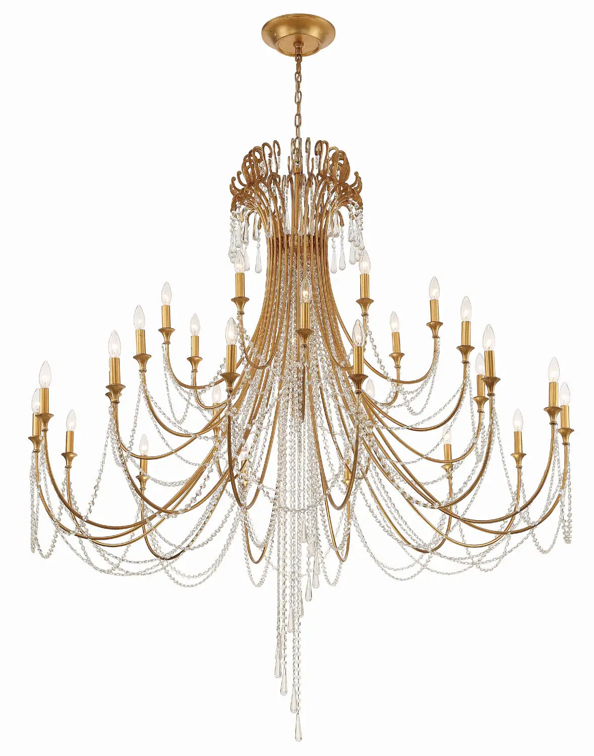 CRYSTORAMA, ARCADIA CHANDELIER, CHANDELIER LIGHT