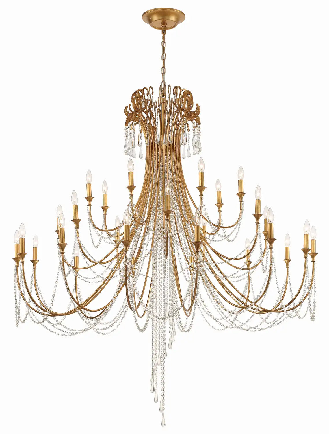 CRYSTORAMA, ARCADIA CHANDELIER, CHANDELIER LIGHT