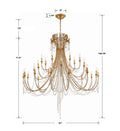 CRYSTORAMA, ARCADIA CHANDELIER, CHANDELIER LIGHT