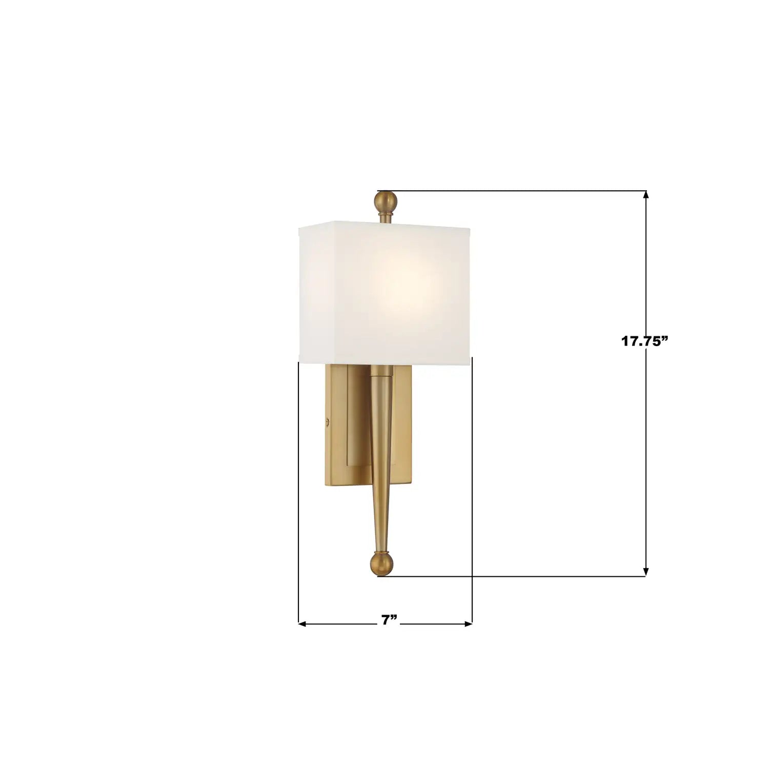 CRYSTORAMA, ARDSON SCONCE, WALL SCONCES