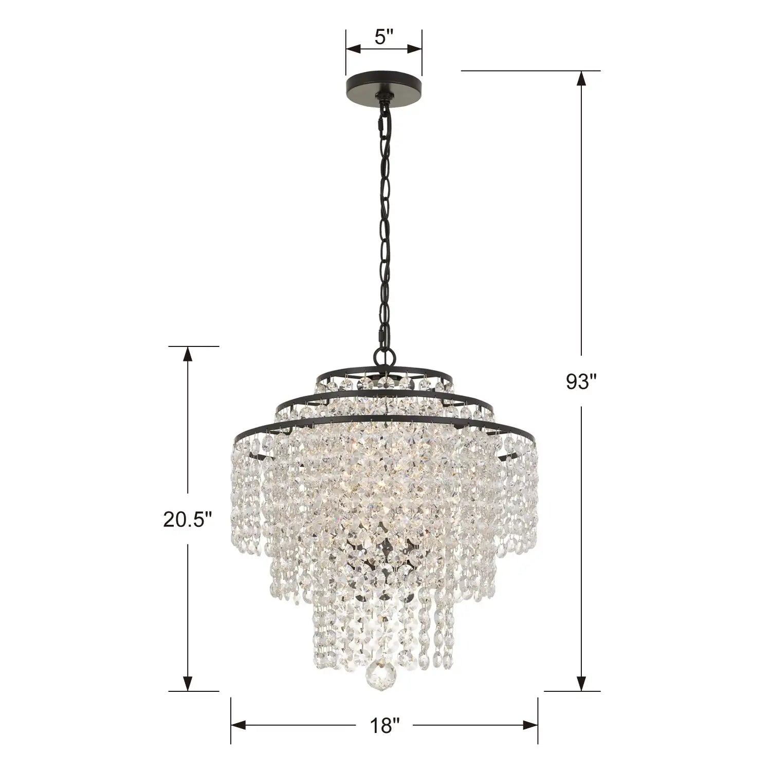 CRYSTORAMA, ARIELLE CHANDELIER, CHANDELIER LIGHT
