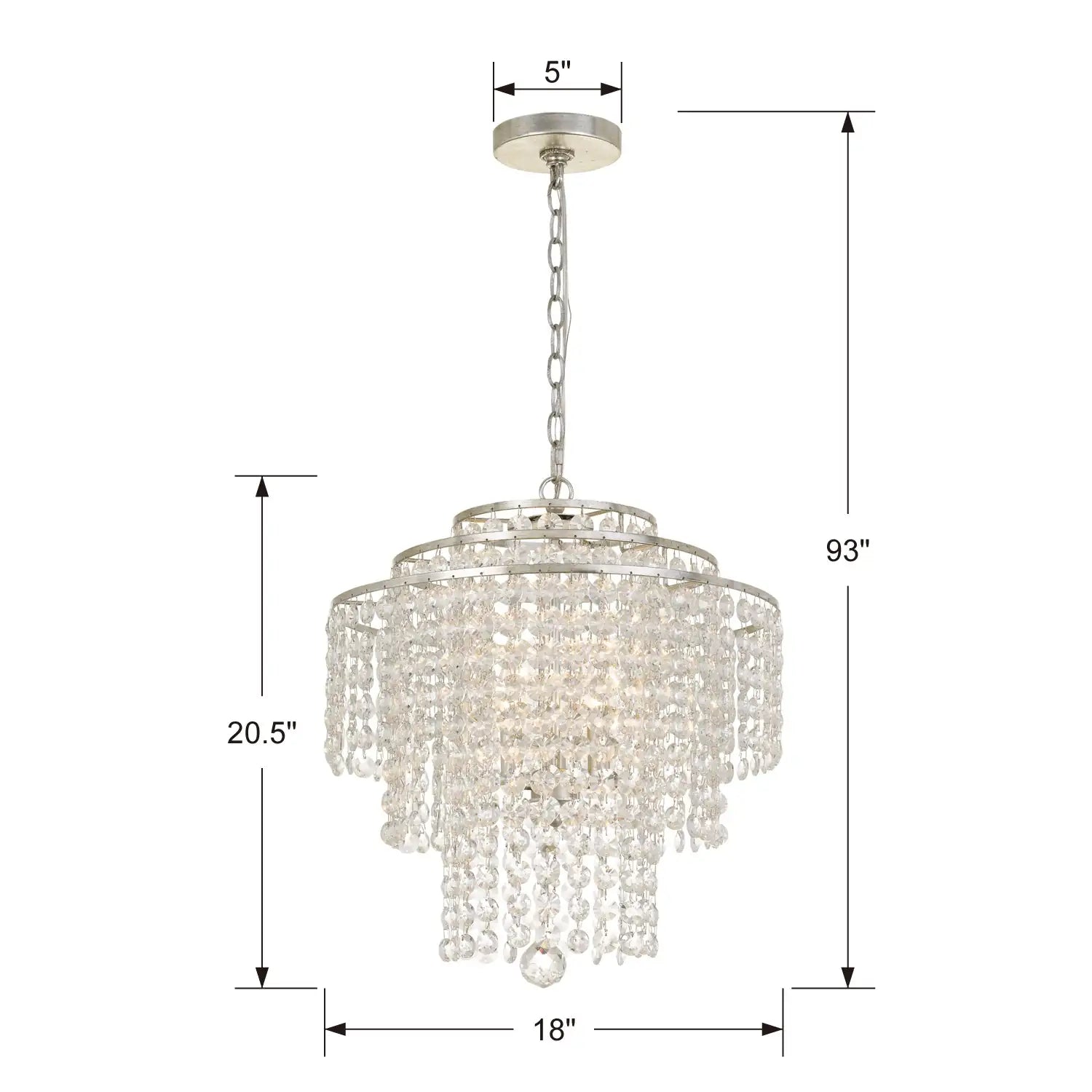 CRYSTORAMA, ARIELLE CHANDELIER, CHANDELIER LIGHT
