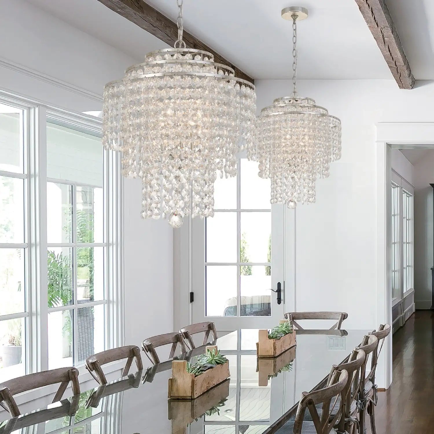 CRYSTORAMA, ARIELLE CHANDELIER, CHANDELIER LIGHT