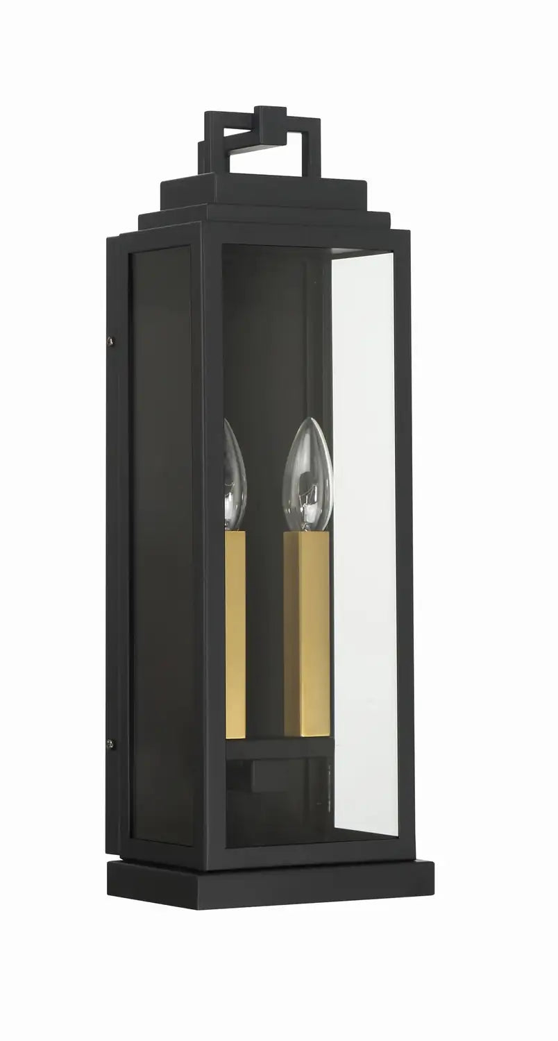 CRYSTORAMA, ASPEN OUTDOOR SCONCE, OUTDOOR WALL LIGHTS