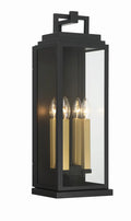 CRYSTORAMA, ASPEN OUTDOOR SCONCE, OUTDOOR WALL LIGHTS