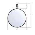 CRYSTORAMA ALSTON MIRROR - Mirrors