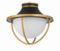 CRYSTORAMA, ATLAS TEXTURED OUTDOOR SEMI FLUSH MOUNT, OUTDOOR CEILING LIGHTS