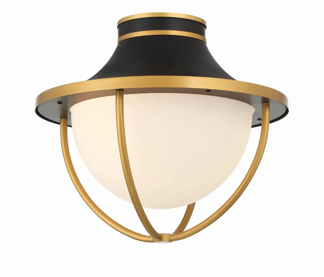CRYSTORAMA, ATLAS TEXTURED OUTDOOR SEMI FLUSH MOUNT, OUTDOOR CEILING LIGHTS