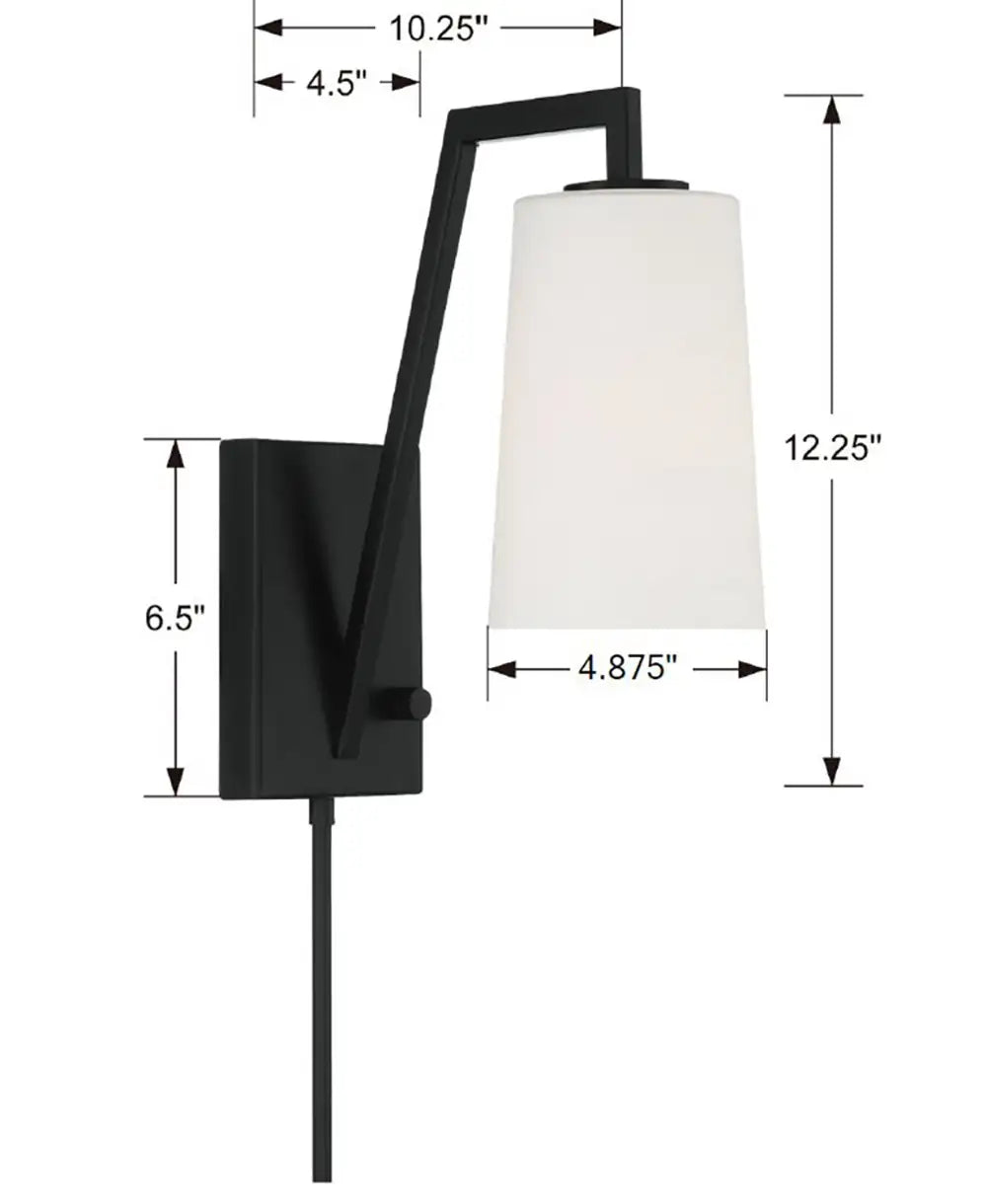 CRYSTORAMA, AVON TASK SCONCE, WALL SCONCES