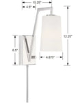 CRYSTORAMA, AVON TASK SCONCE, WALL SCONCES