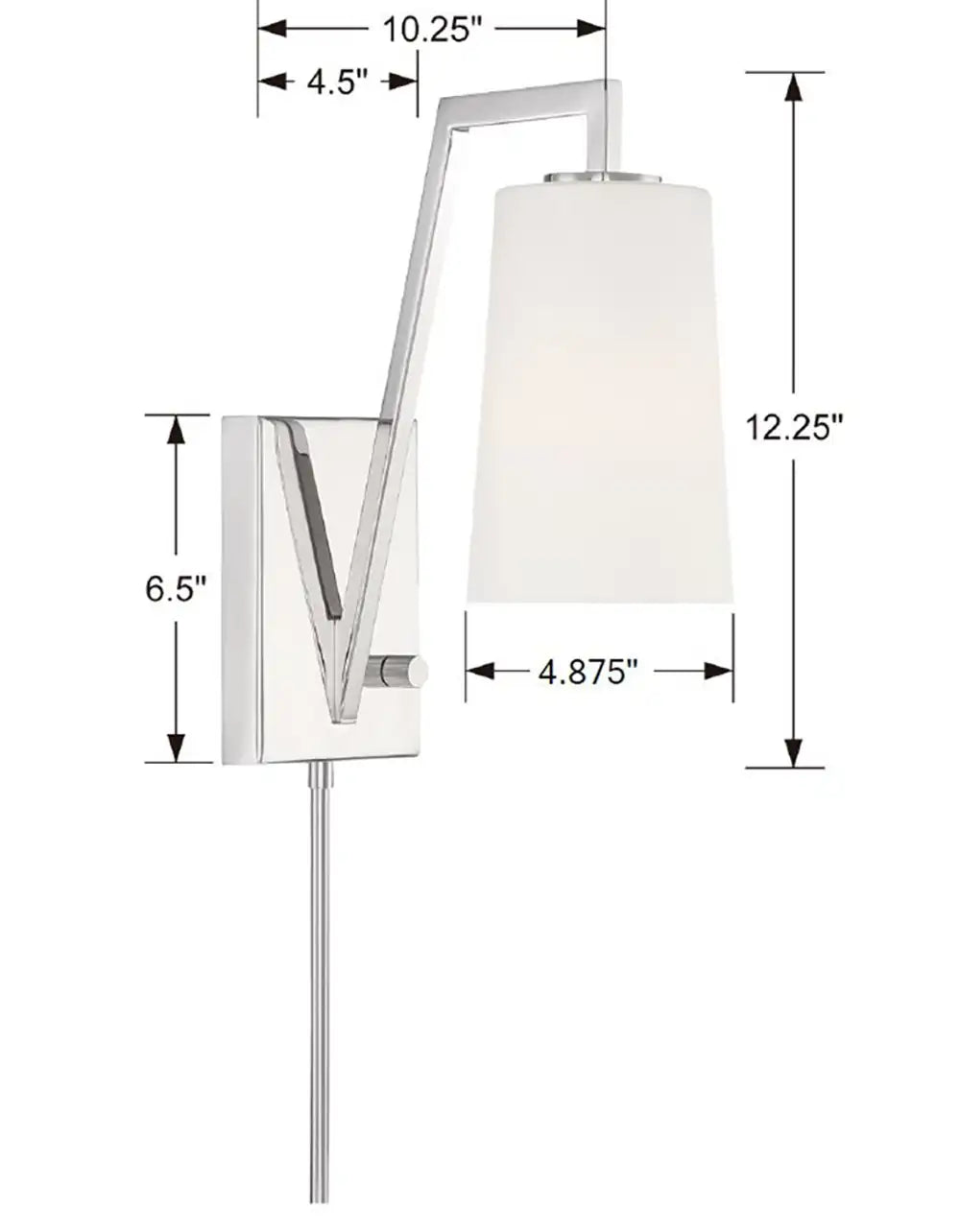 CRYSTORAMA, AVON TASK SCONCE, WALL SCONCES