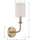CRYSTORAMA, BAILEY SCONCE, WALL SCONCES