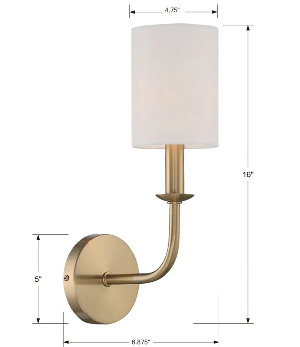 CRYSTORAMA, BAILEY SCONCE, WALL SCONCES