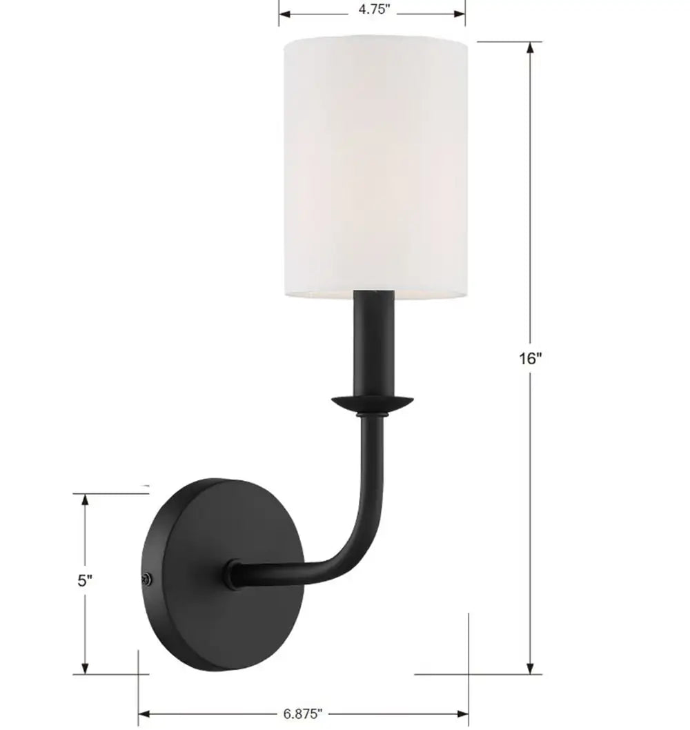 CRYSTORAMA, BAILEY SCONCE, WALL SCONCES