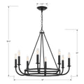 CRYSTORAMA, BAILEY CHANDELIER, CHANDELIER LIGHT