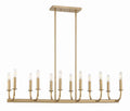 CRYSTORAMA, BAILEY LINEAR CHANDELIER, CHANDELIER LIGHT