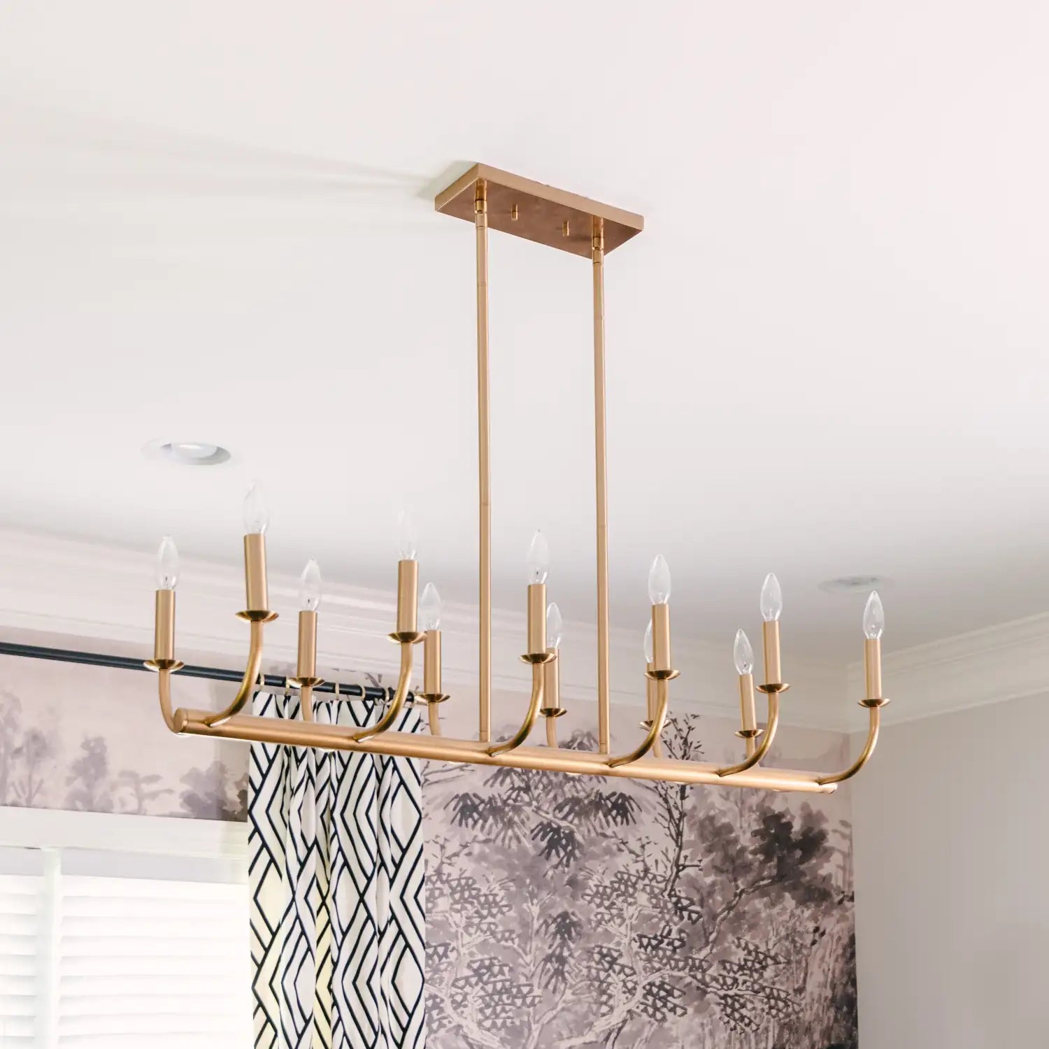 CRYSTORAMA, BAILEY LINEAR CHANDELIER, CHANDELIER LIGHT