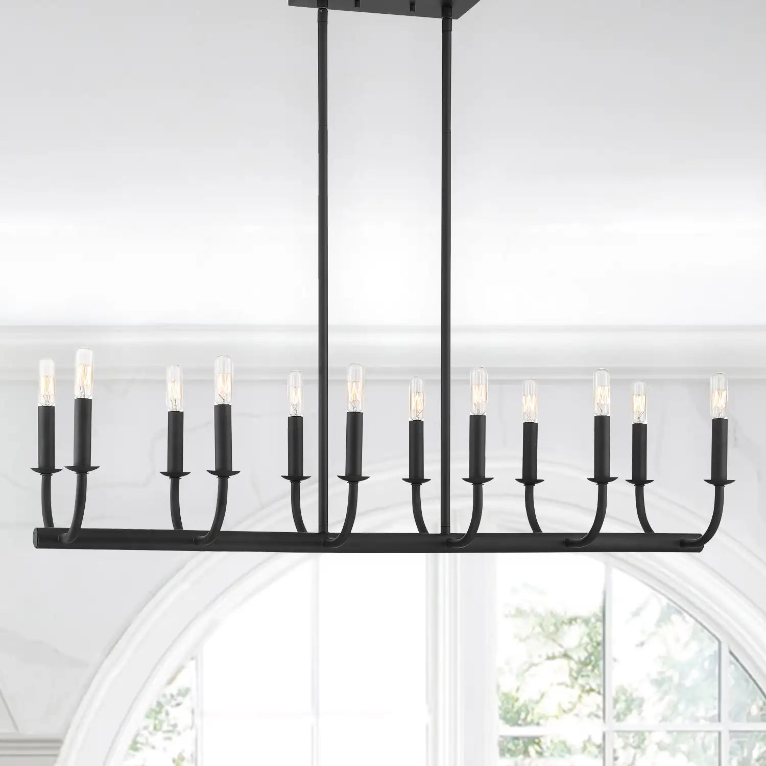 CRYSTORAMA, BAILEY LINEAR CHANDELIER, CHANDELIER LIGHT