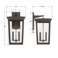 CRYSTORAMA BELMONT OUTDOOR SCONCE