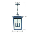 CRYSTORAMA BELMONT OUTDOOR PENDANT