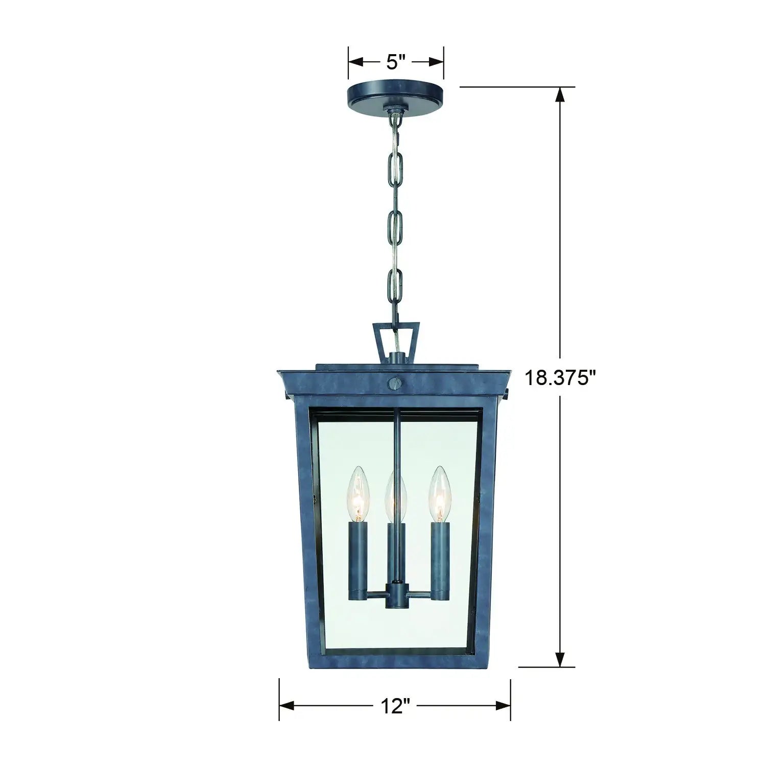 CRYSTORAMA BELMONT OUTDOOR PENDANT