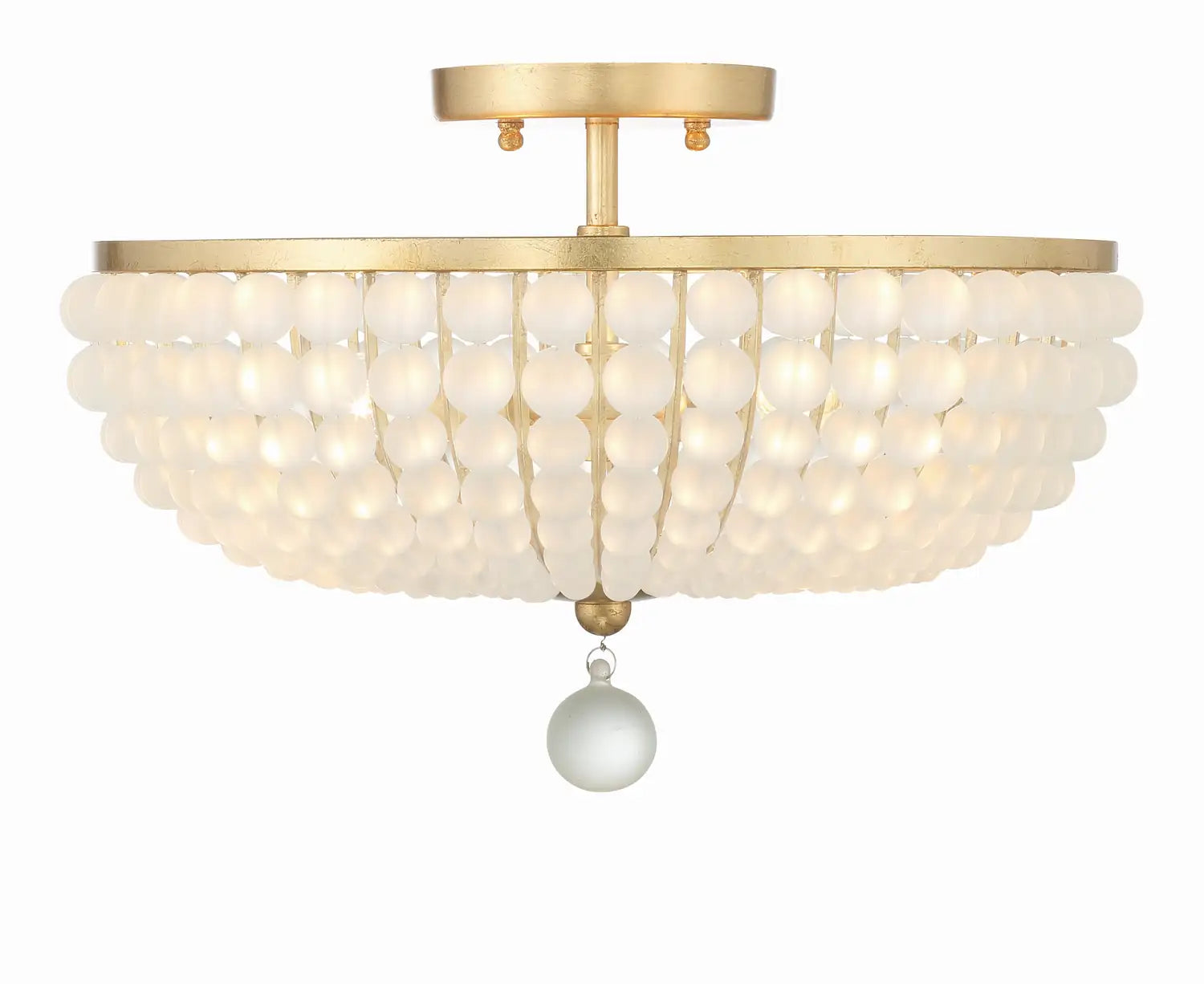CRYSTORAMA, BELLA SEMI FLUSH MOUNT, FLUSH MOUNT CEILING LIGHTS