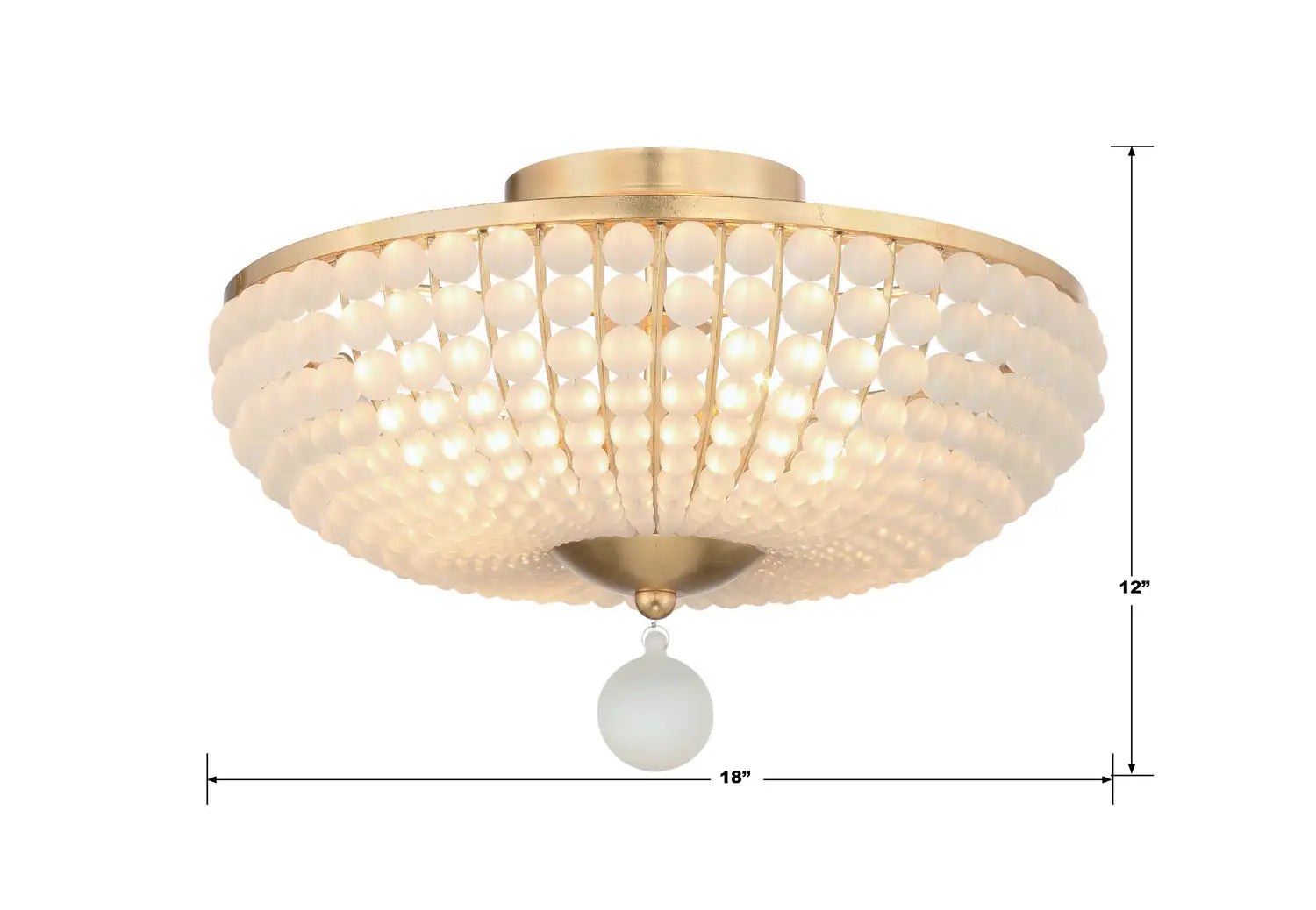 CRYSTORAMA, BELLA SEMI FLUSH MOUNT, FLUSH MOUNT CEILING LIGHTS