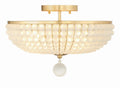 CRYSTORAMA, BELLA SEMI FLUSH MOUNT, FLUSH MOUNT CEILING LIGHTS