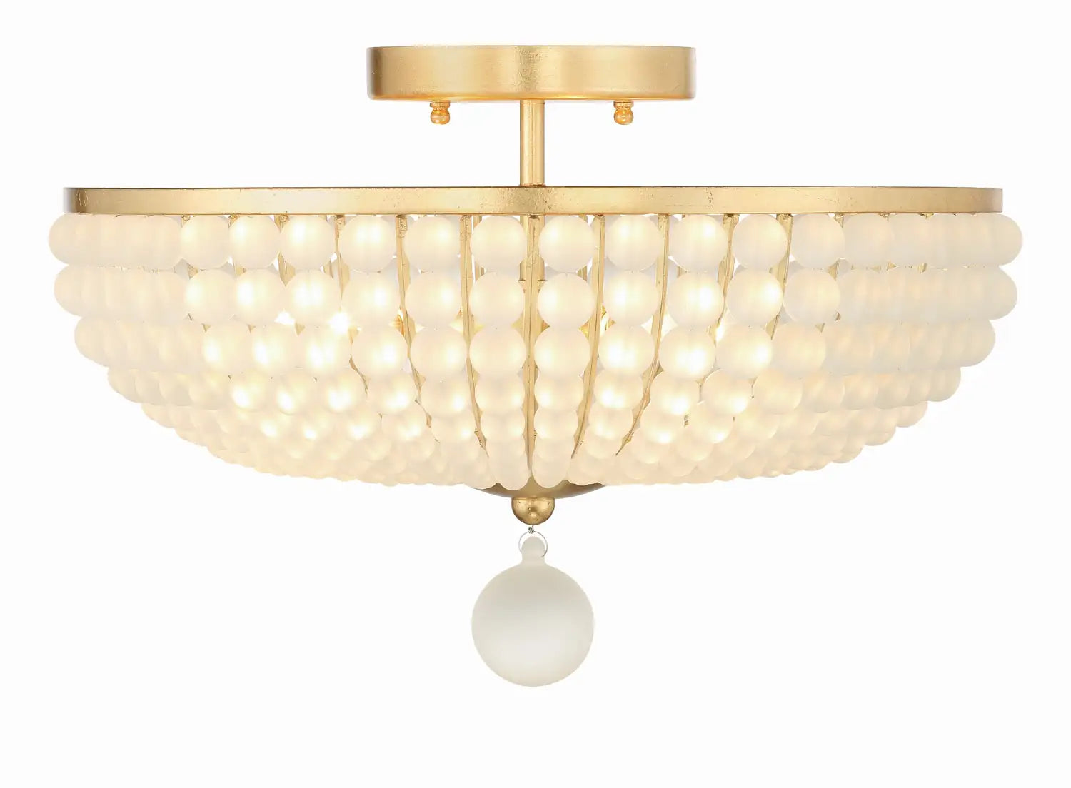 CRYSTORAMA, BELLA SEMI FLUSH MOUNT, FLUSH MOUNT CEILING LIGHTS
