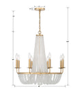 CRYSTORAMA, BELLA CHANDELIER, CHANDELIER LIGHT