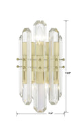 CRYSTORAMA, BOLTON SCONCE, WALL SCONCES