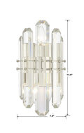 CRYSTORAMA, BOLTON SCONCE, WALL SCONCES