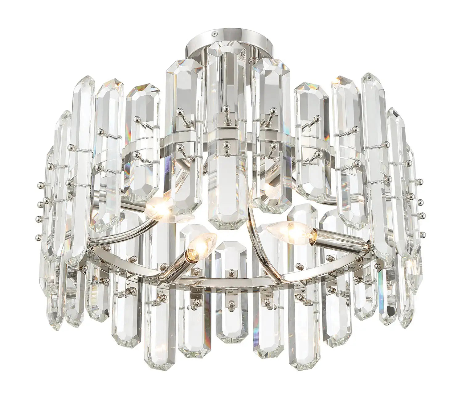 CRYSTORAMA, BOLTON SEMI FLUSH MOUNT, FLUSH MOUNT CEILING LIGHTS
