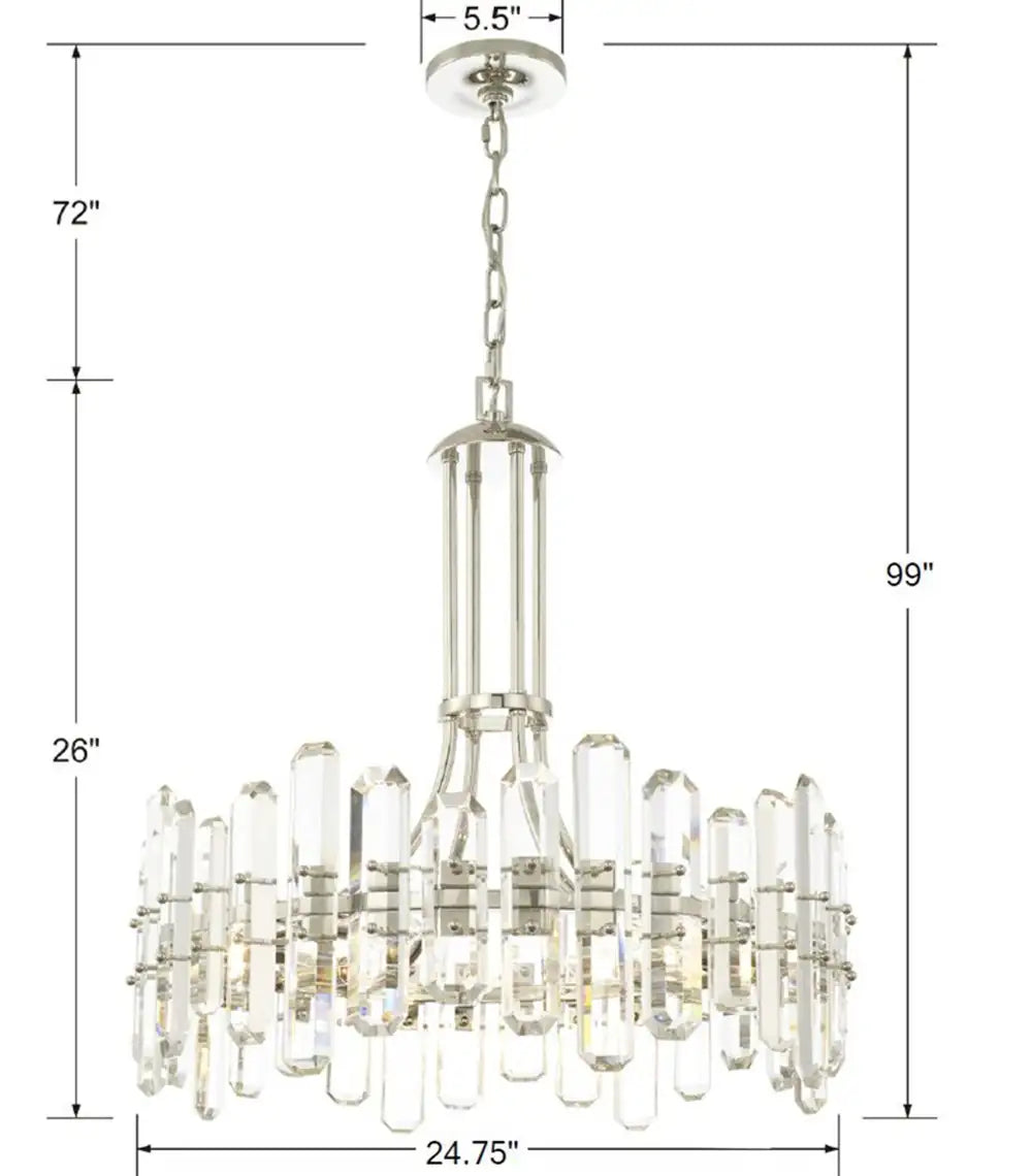CRYSTORAMA, BOLTON CHANDELIER, CHANDELIER LIGHT