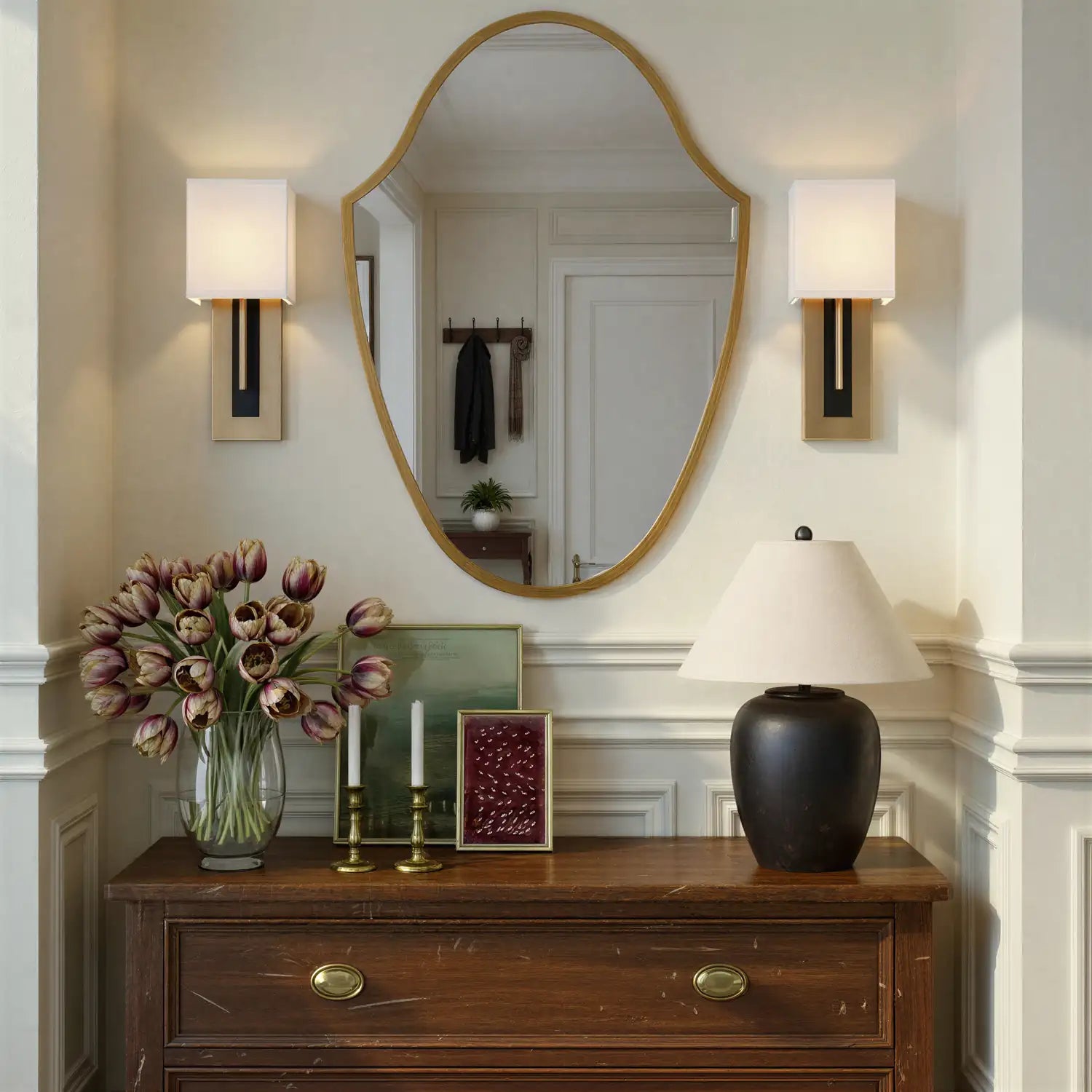 CRYSTORAMA, BRENT SCONCE, WALL SCONCES