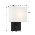 CRYSTORAMA, BRENT SCONCE, WALL SCONCES