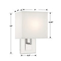 CRYSTORAMA, BRENT SCONCE, WALL SCONCES