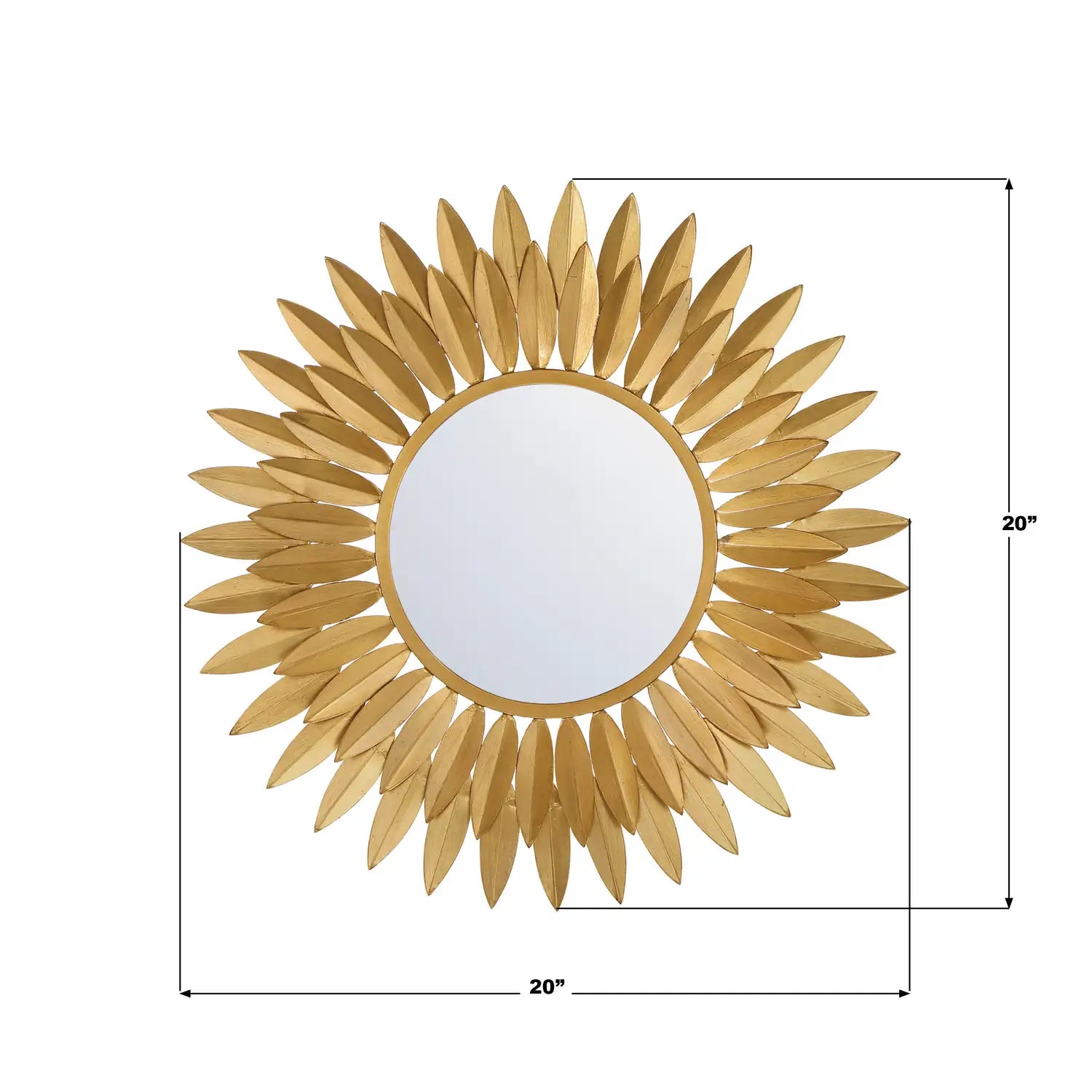 CRYSTORAMA BROCHE MIRROR - Mirrors