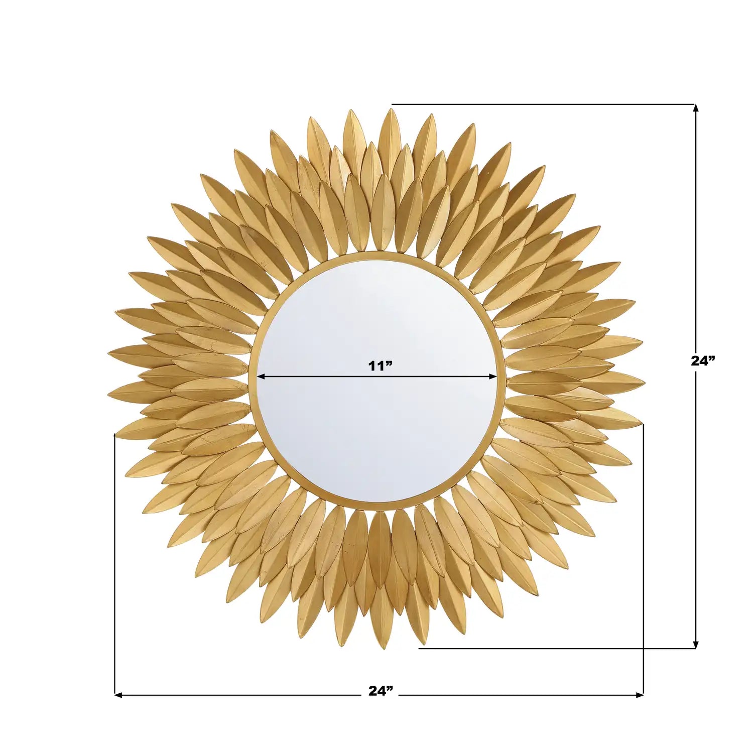 CRYSTORAMA BROCHE MIRROR - Mirrors
