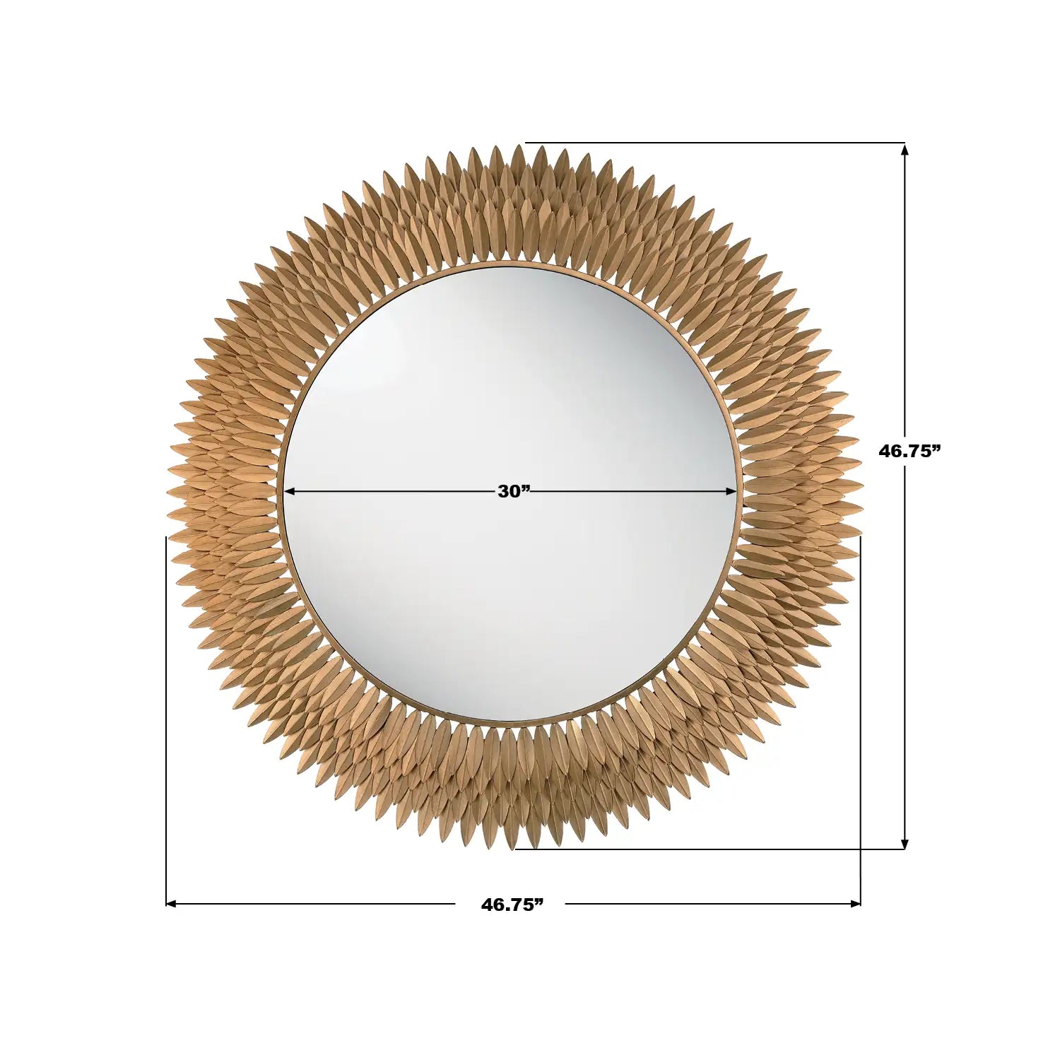 CRYSTORAMA BROCHE MIRROR - Mirrors