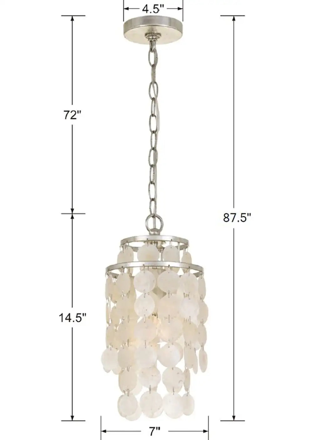 CRYSTORAMA, BRIELLE PENDANT, PENDANT LIGHT