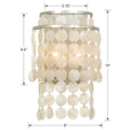CRYSTORAMA, BRIELLE SCONCE, WALL SCONCES