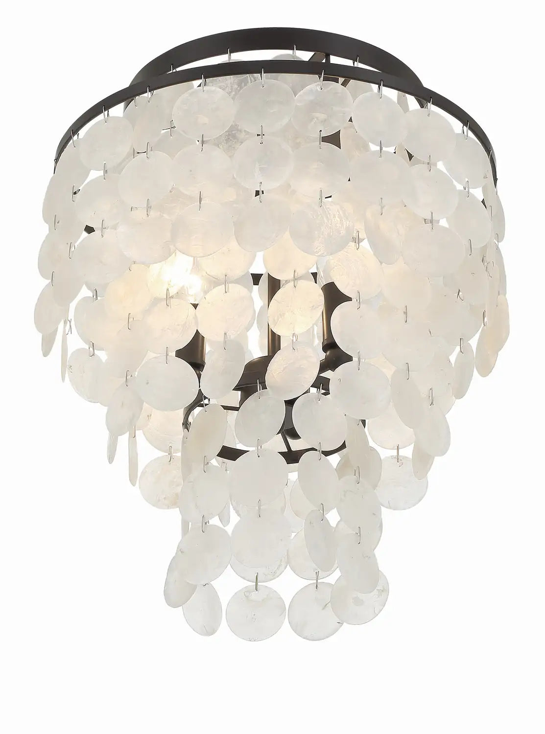 CRYSTORAMA, BRIELLE FLUSH MOUNT, FLUSH MOUNT CEILING LIGHTS