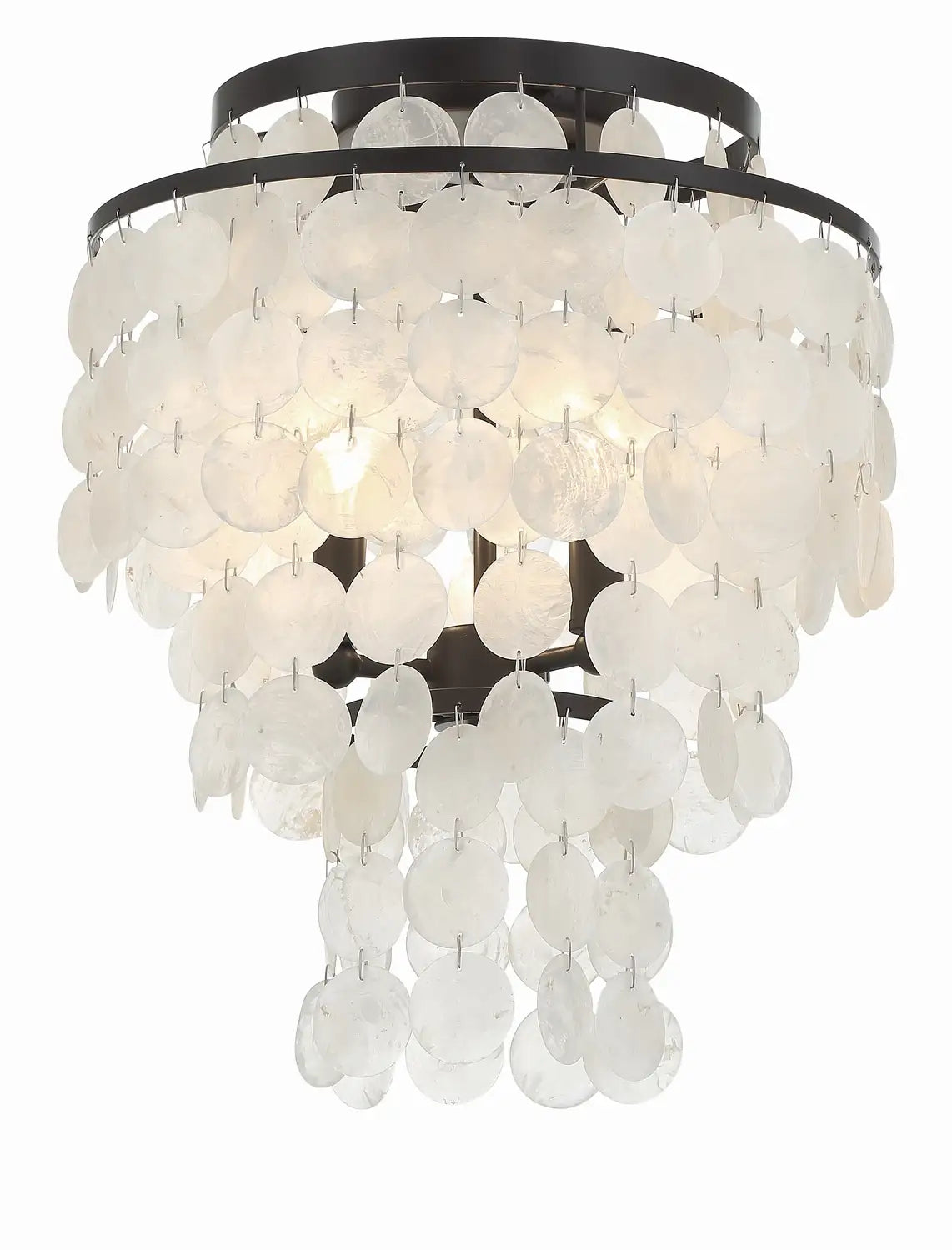 CRYSTORAMA, BRIELLE FLUSH MOUNT, FLUSH MOUNT CEILING LIGHTS
