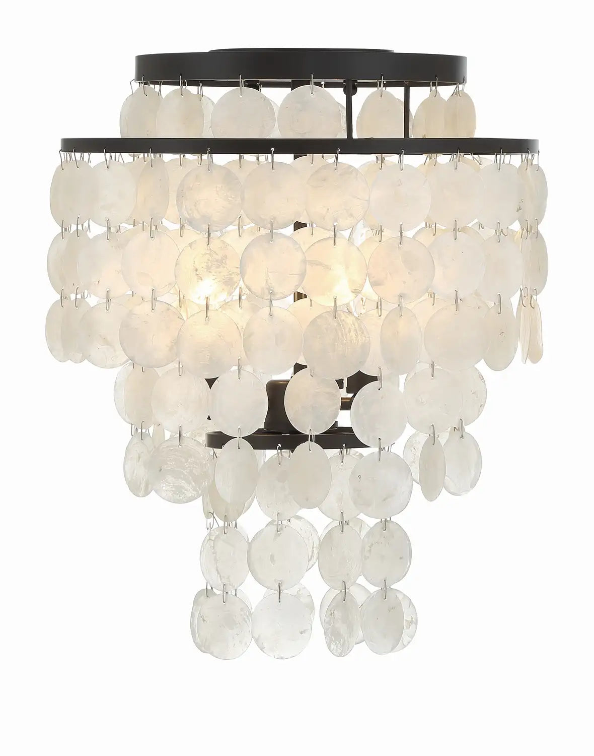 CRYSTORAMA, BRIELLE FLUSH MOUNT, FLUSH MOUNT CEILING LIGHTS
