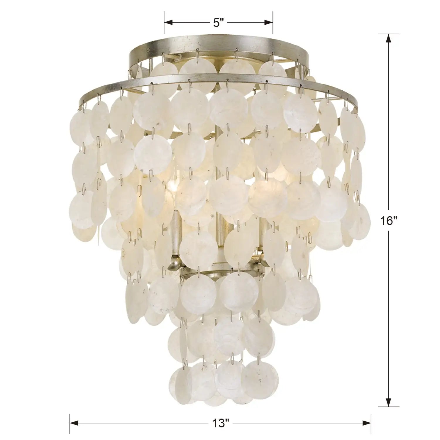 CRYSTORAMA, BRIELLE FLUSH MOUNT, FLUSH MOUNT CEILING LIGHTS