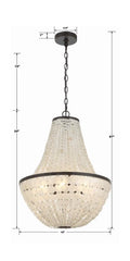 CRYSTORAMA, BRIELLE CHANDELIER, CHANDELIER LIGHT