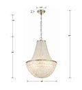 CRYSTORAMA, BRIELLE CHANDELIER, CHANDELIER LIGHT