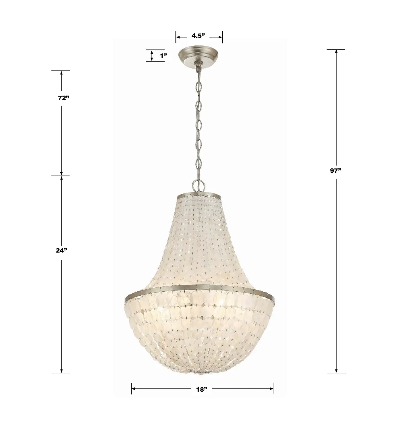 CRYSTORAMA, BRIELLE CHANDELIER, CHANDELIER LIGHT